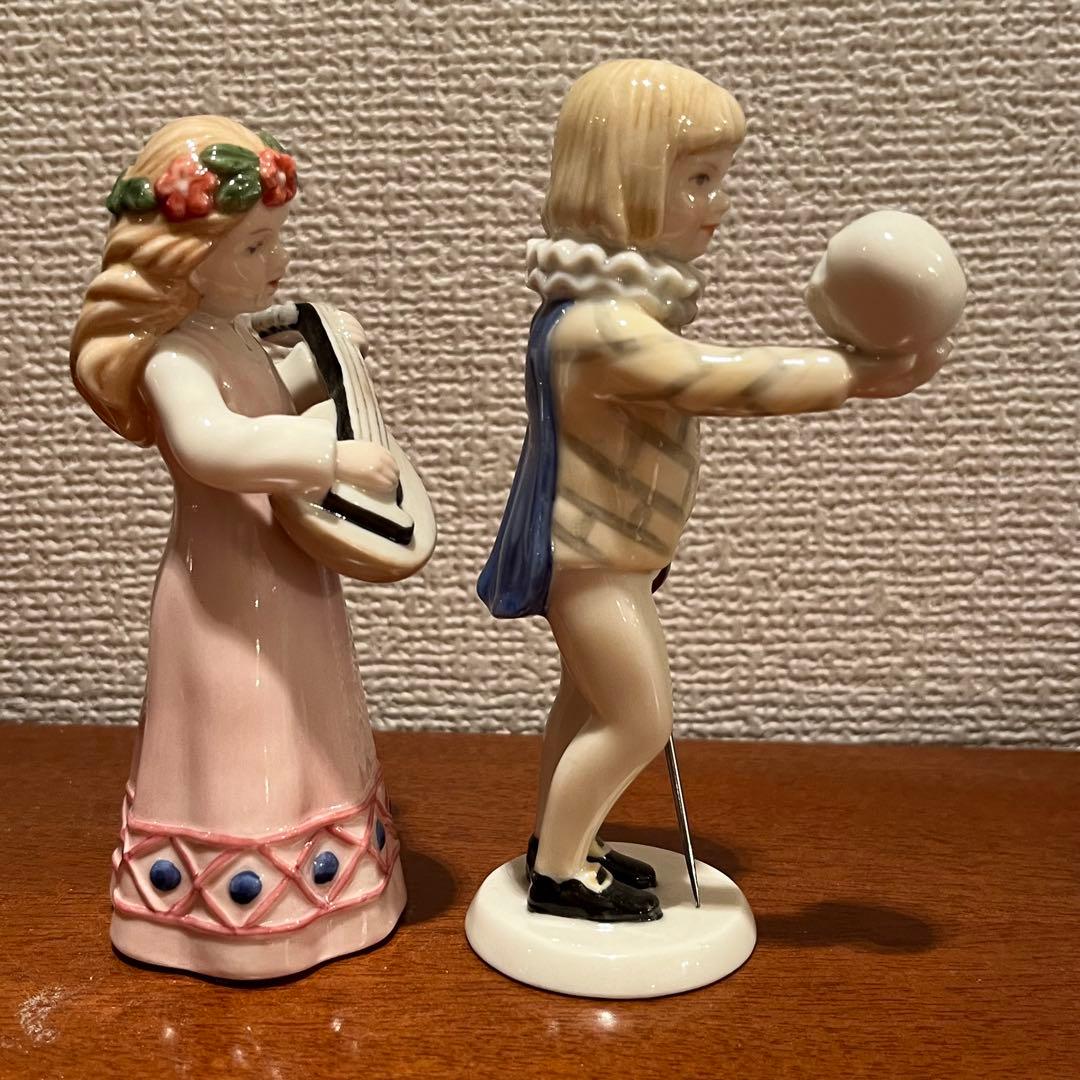 ハムレット　オフィーリア　ロイヤルコペンハーゲン　美品　人形　陶器　フィギュリン