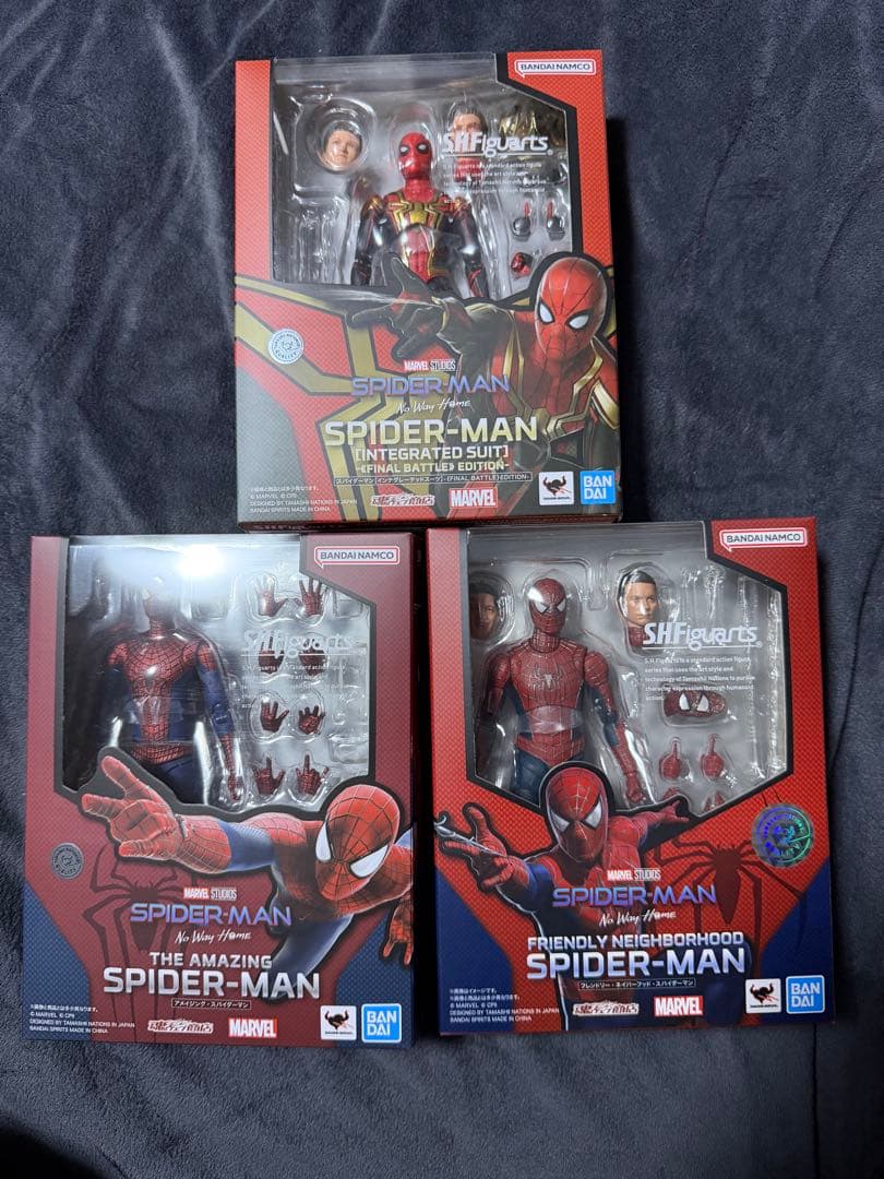 SH Figuarts スパイダーマン フィギュアセット