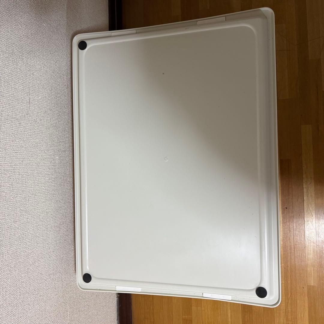 ペット用ケージ 犬用 サークル ホワイト トレー付き 室内用