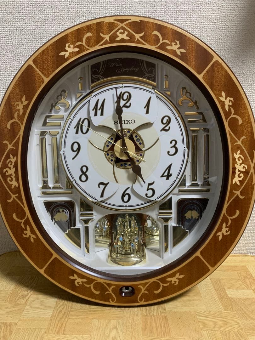 SEIKO からくり時計　電波　RE580B セイコー