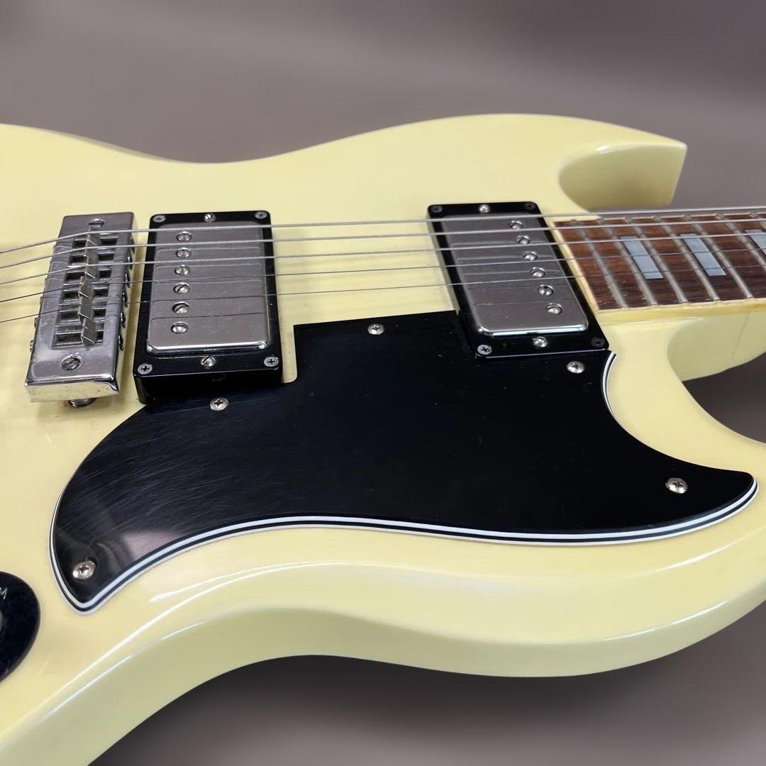 グレコホワイト SGスタイル エレキギター