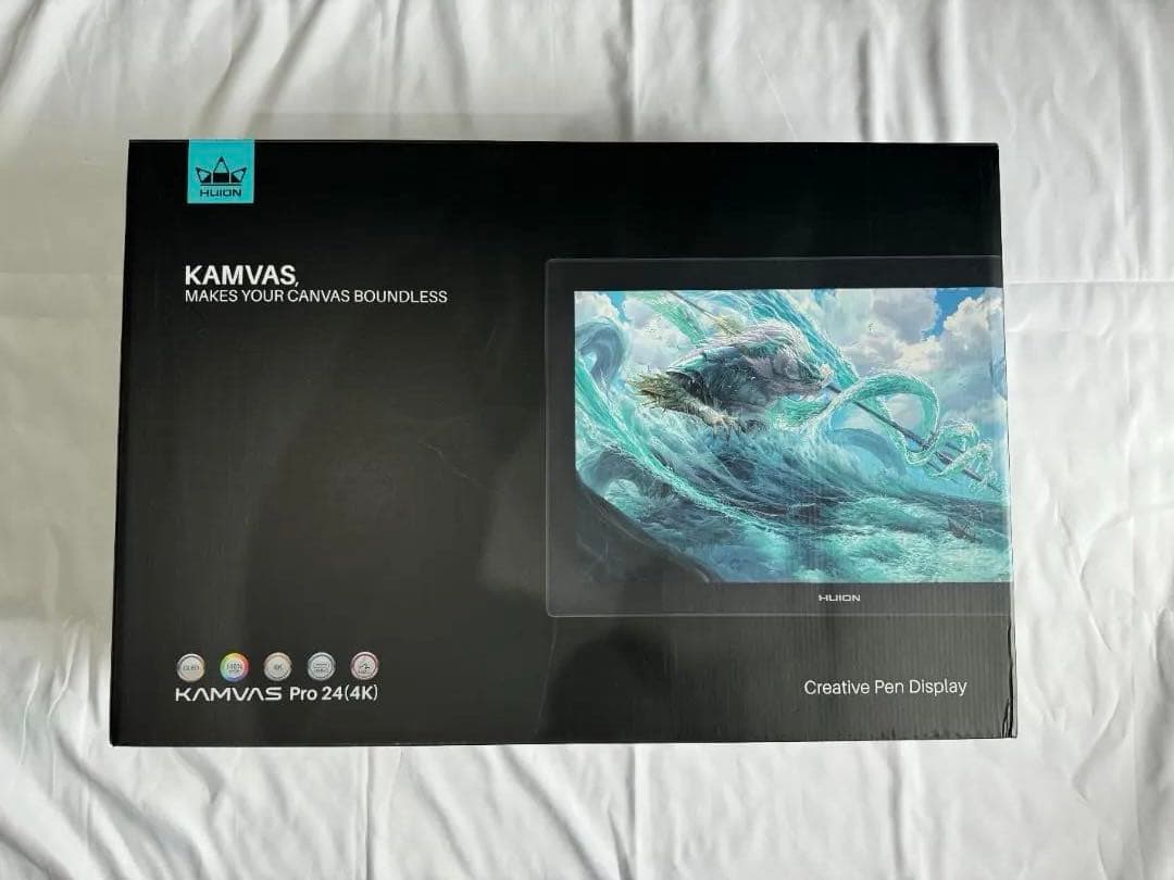 【ほぼ未使用】Huion Kamvas Pro 24 (4K)【液タブ】
