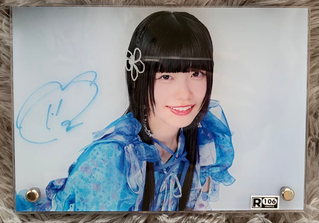 ち*も様 奥田彩友 SWEETSTEADY 直筆サイン入りアクリルパネル