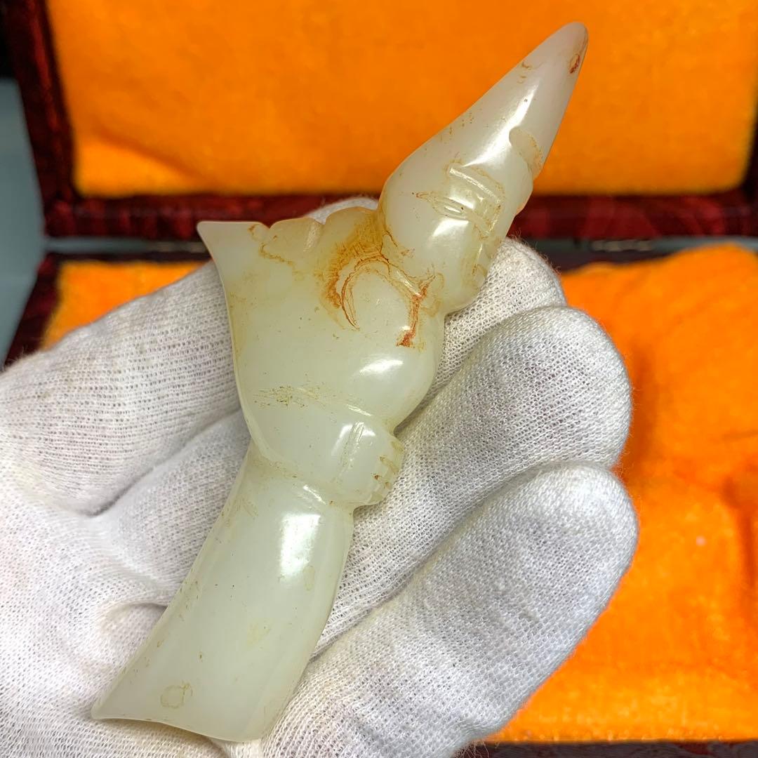 AC　3点　旧蔵時代物文房具　縁起物 万年の歳月が育んだ 魂の結晶