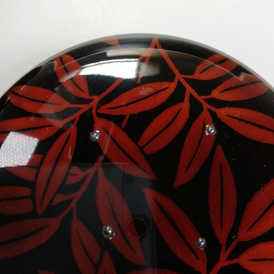 Ｓ６５０　棗　『白檀塗　笹蒔絵』『大棗』『蒔絵師　中村香鳳』　共箱　茶道具