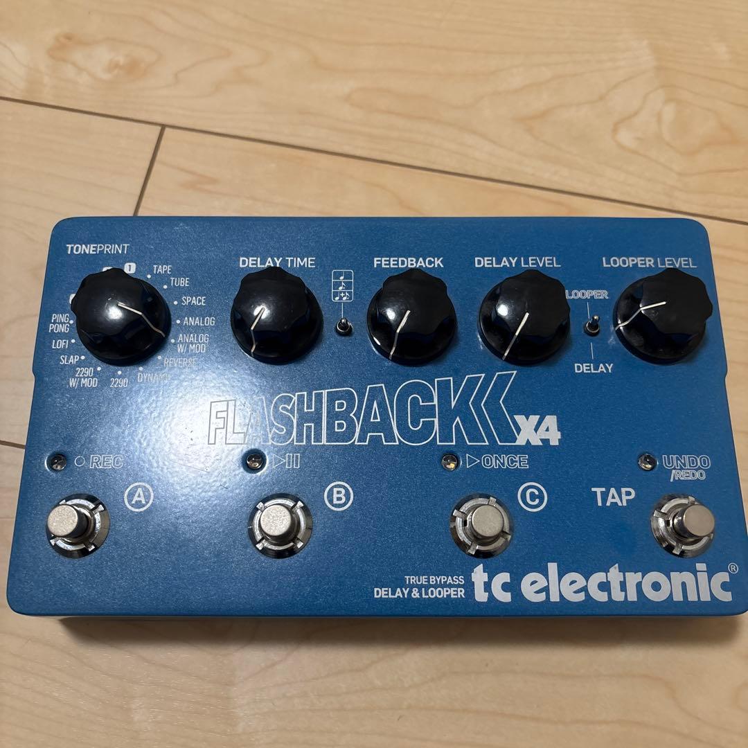 tc electronic FLASHBACK X4 ディレイ & ルーパー