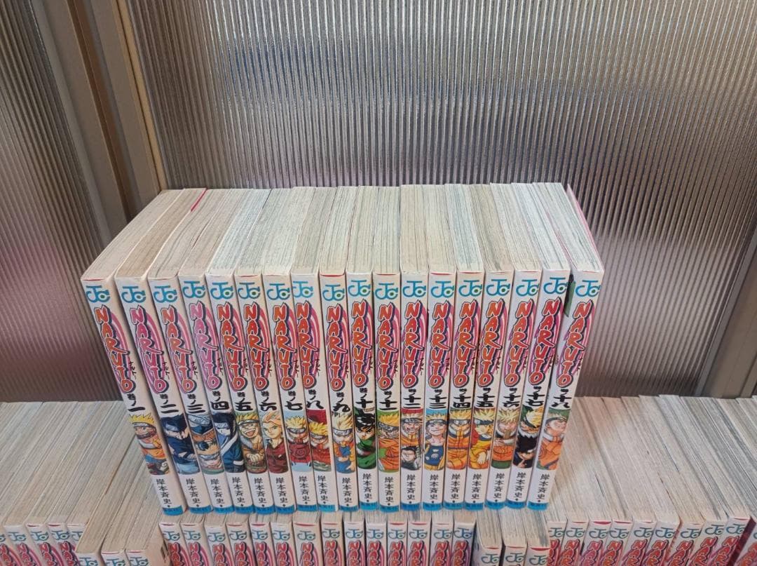 希少超絶 美品 初版 帯付き NARUTO ナルト 全巻 全巻セット