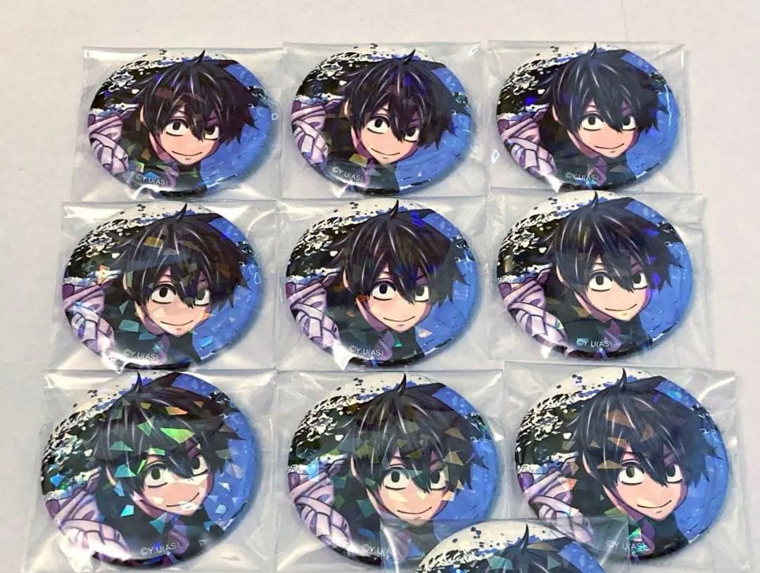 9個　桃源暗鬼 メイド　淀川真澄　ホログラム　缶バッジ　ツリービレッジ　淀川