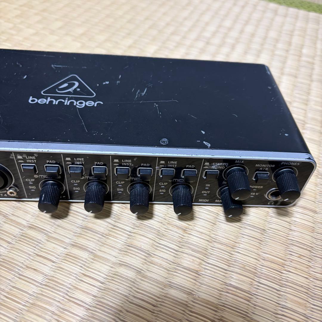 behringer UMC404HD オーディオインターフェイス USB接続