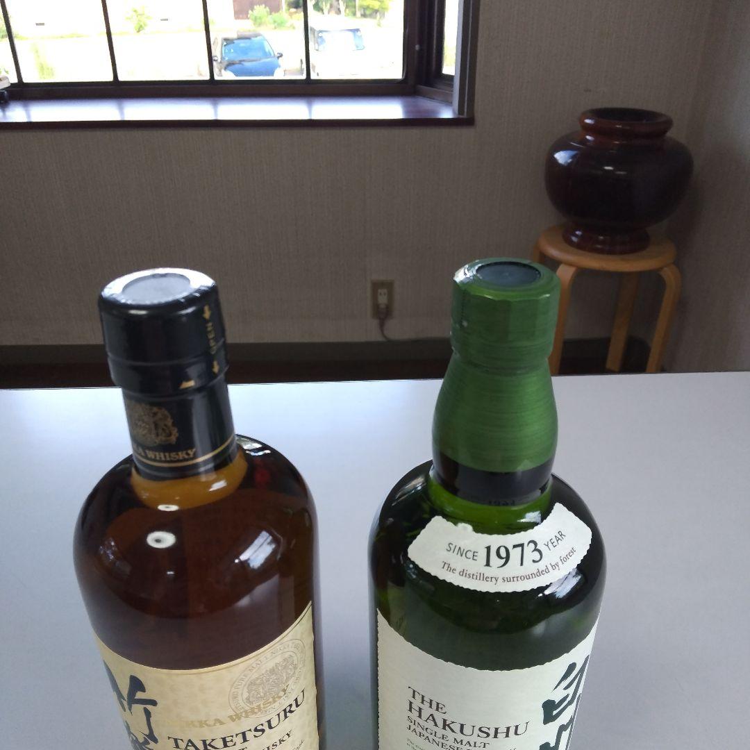 サントリー白州、ニッカ竹鶴、