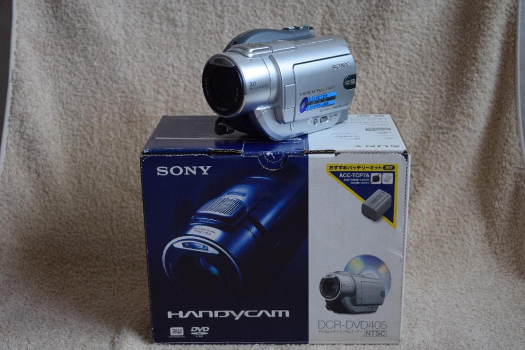 ソニー SONY デジタルビデオカメラ(DVD方式)【DCR-DVD405】