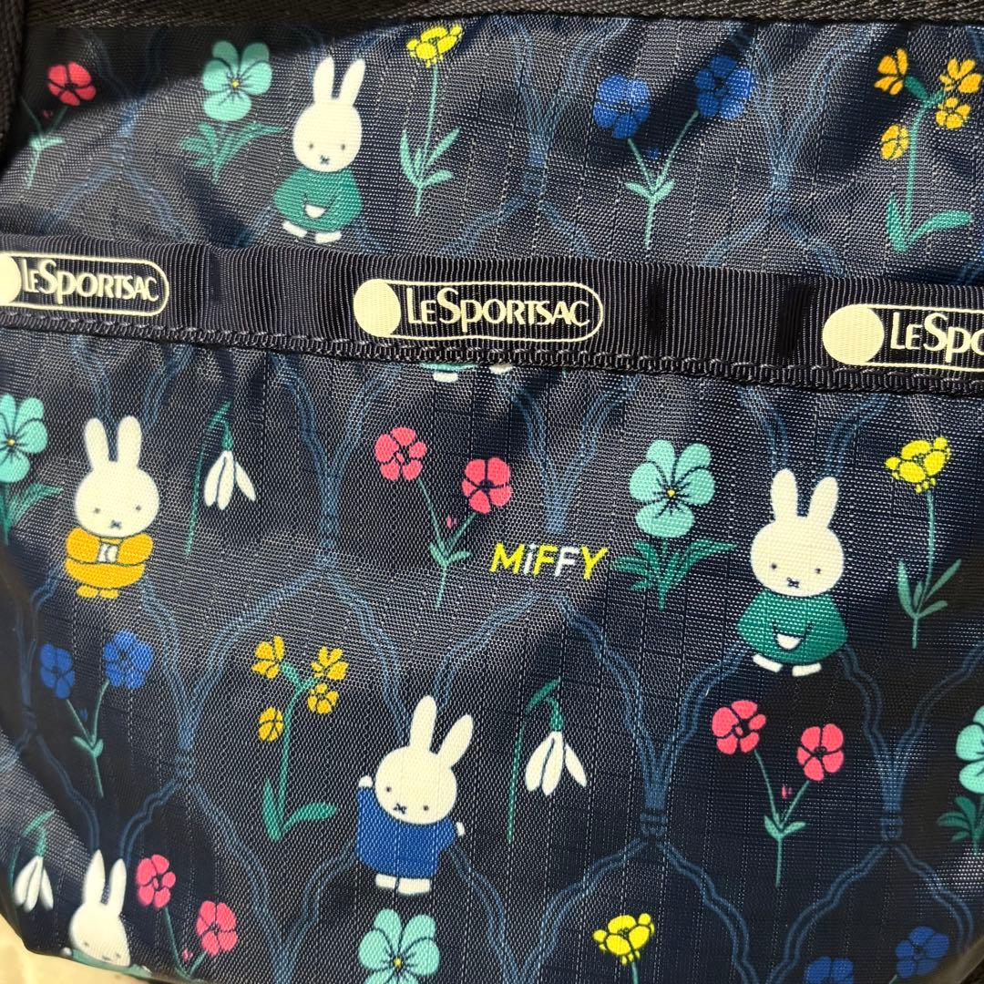 レスポートサック　スモールジェニー　ミッフィー　2way ネイビー