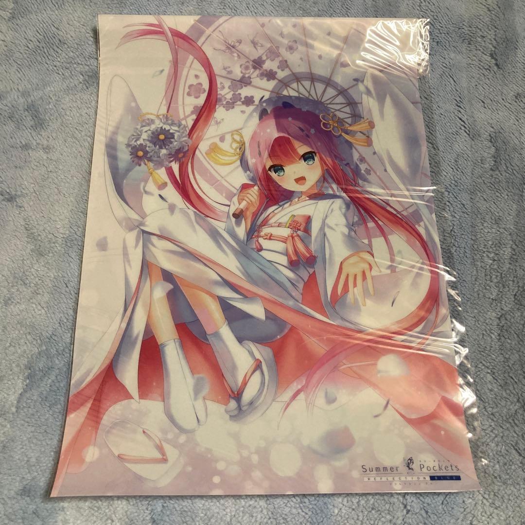 Summer Pockets クリアポスター　4枚まとめ売り