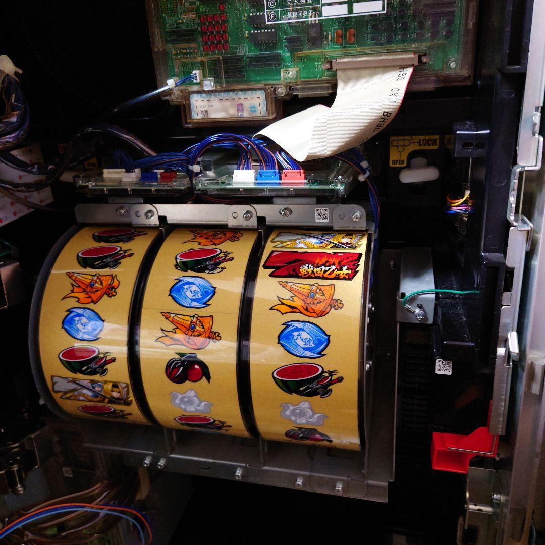 1週間限定価格パチスロ実機　戦国乙女2深淵に輝く気高き将星　不要機付き