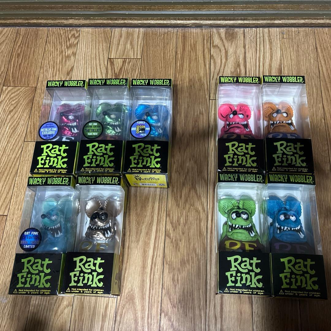 ラットフィンク　ボビングヘッド9体セット