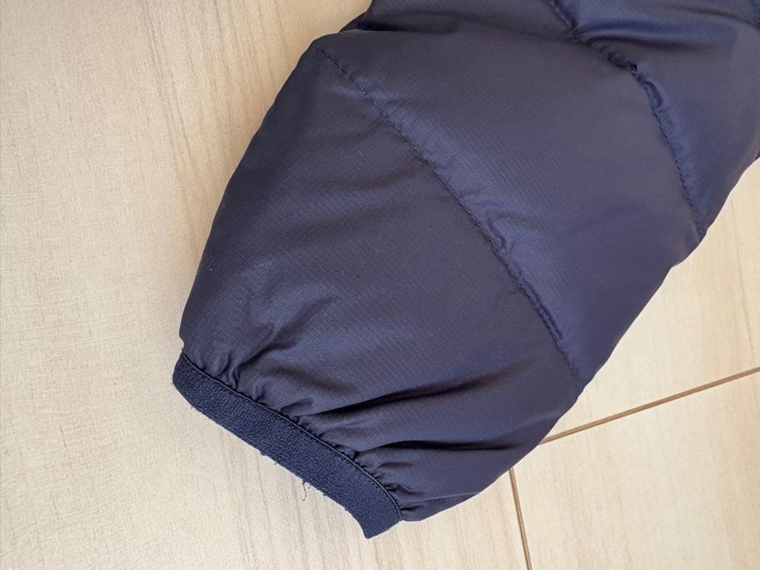 美品　THE NORTH FACE ネイビー　ダウン 90 クリーニング済み