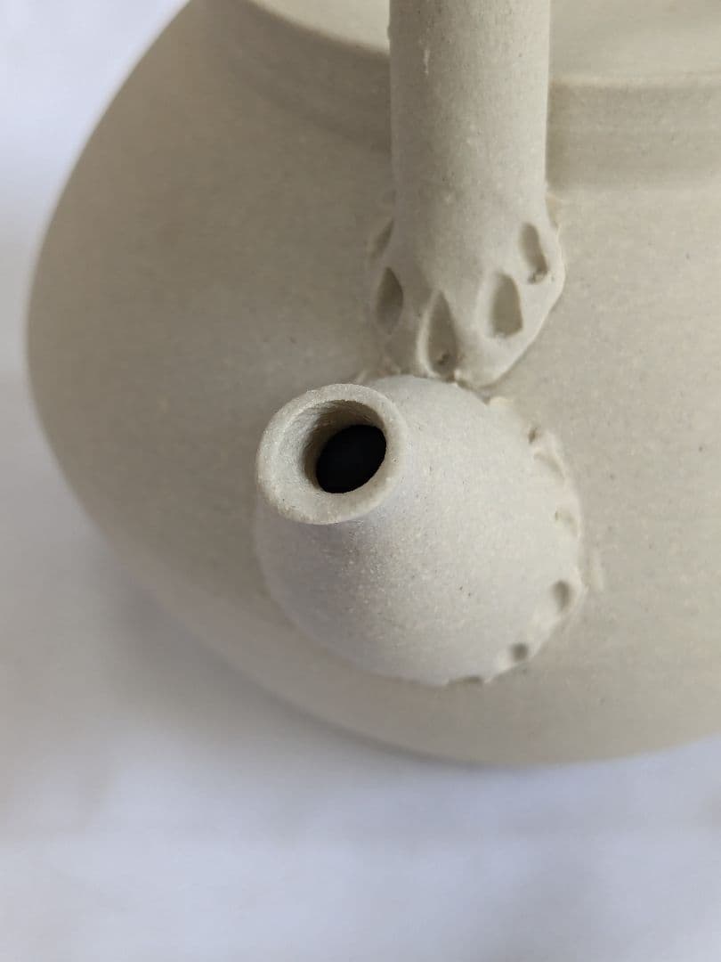 宇田芳宇 白泥ボウフラ ボーフラ 上手 煎茶道具