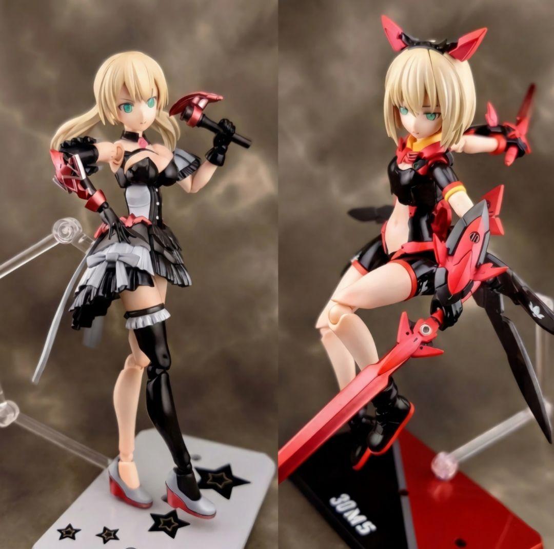 ト*ム様 30MS　ティアーシャ＆アルファシスターズファンタズム3　全塗装完成品