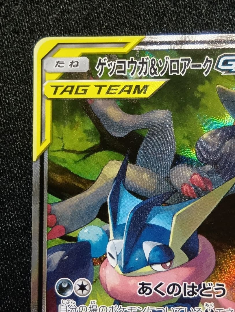 【状態A】ゲッコウガ＆ゾロアークGX SAR SR SM9a 059/055