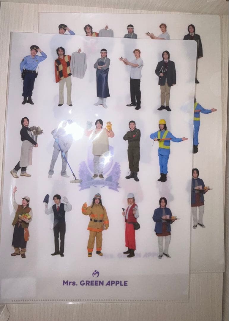 Mrs. GREEN APPLE　ライラック アクリルスタンドセット