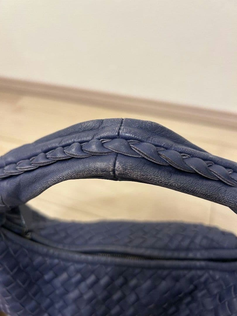 ボッテガ ワンショルダーバッグ ホーボー イントレチャート レザー　パープル