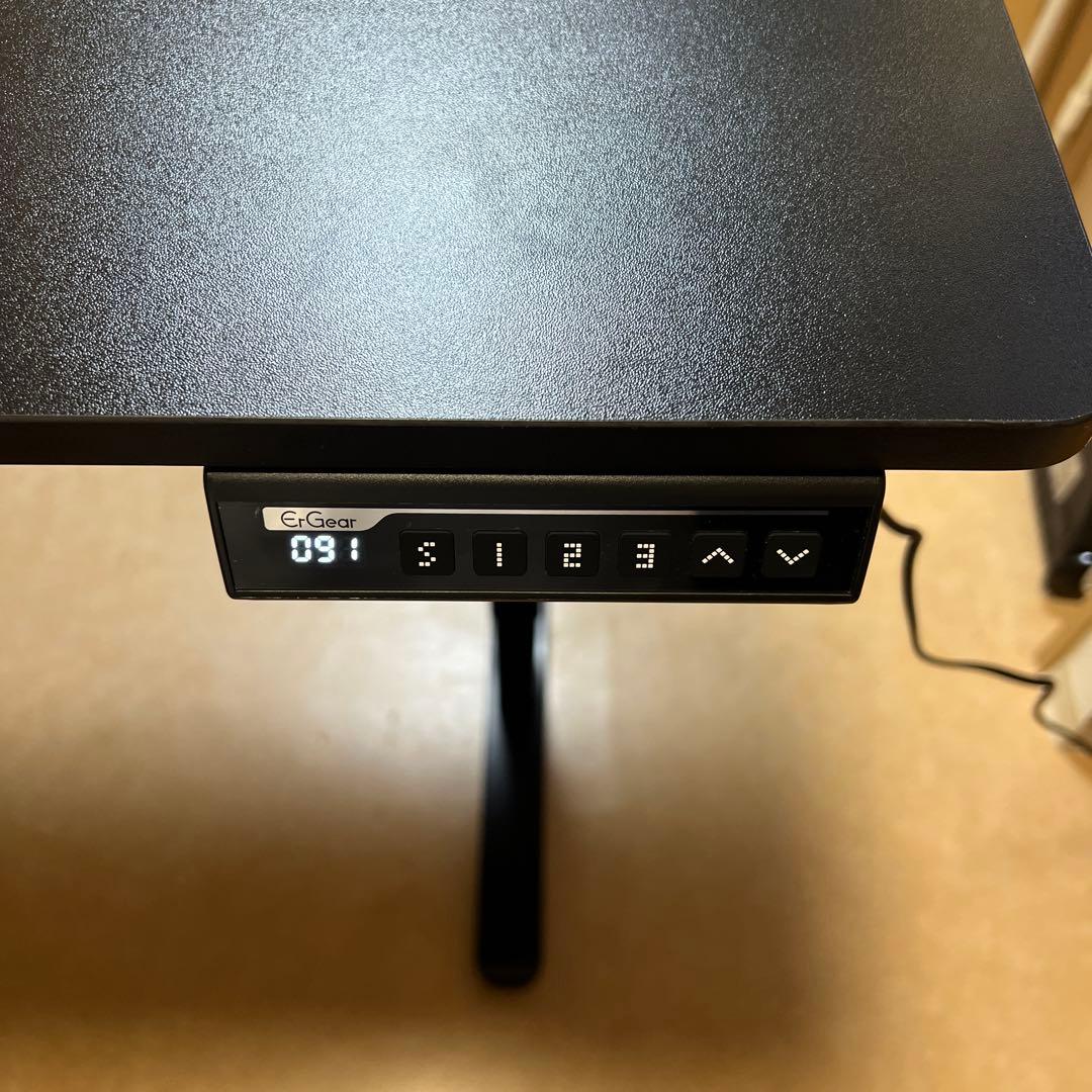 ErGear 電動 昇降デスク 80kg耐荷重140cm✖️70cm