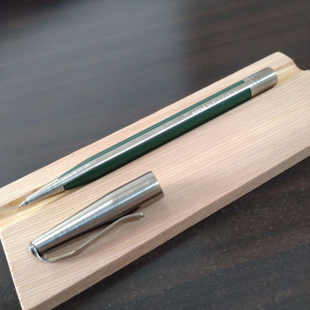 uni POSTALCO　ボールペン　グリーン