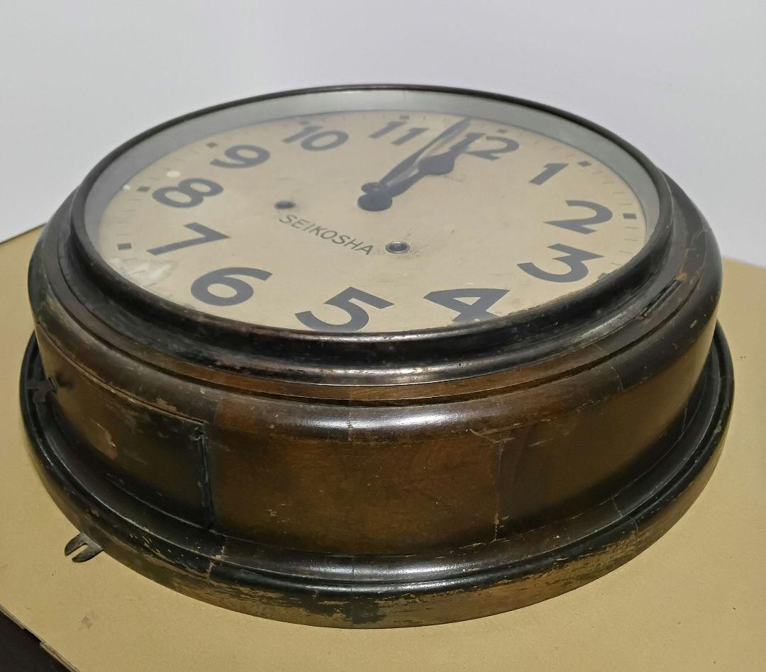 【昭和レトロ】精工舎 SEIKOSHA トーマス型 振り子時計 ジャンク