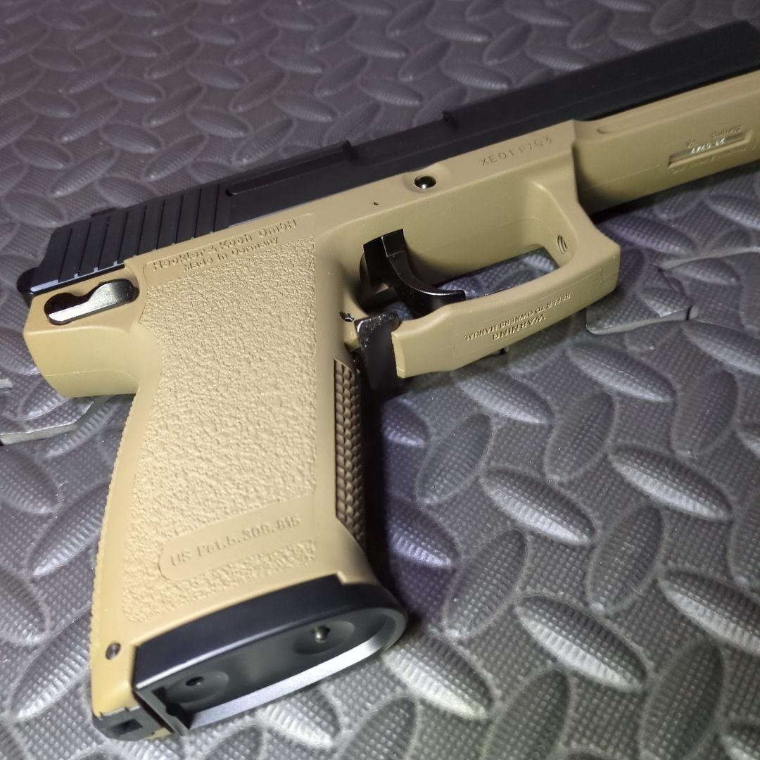 【KSC】MK23 ソーコムピストル (CO2) タンカラー ABS