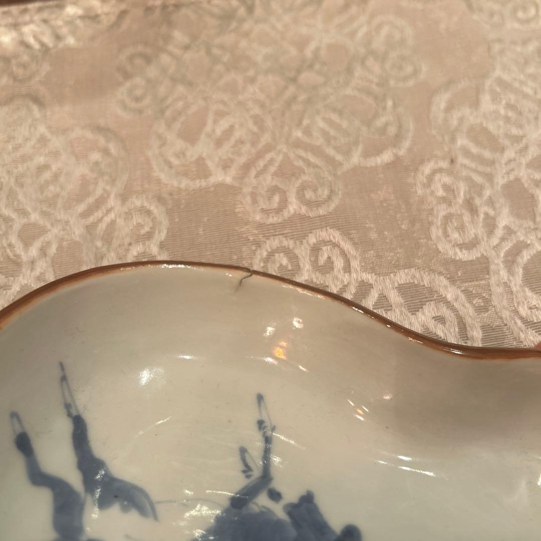 古伊万里　瓢箪型　馬絵図　江戸中期