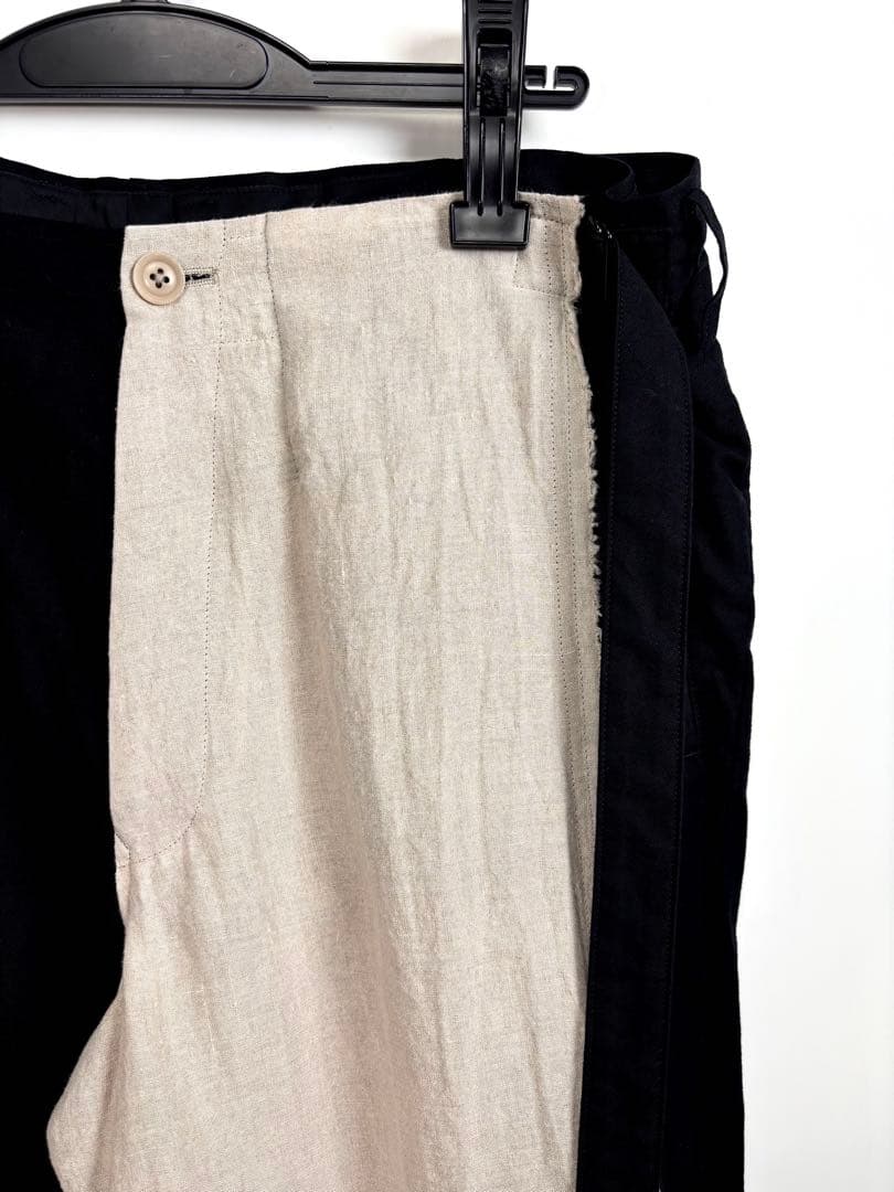 【ほぼ未使用】Yohji Yamamoto Y's BANG ON!ラップパンツ