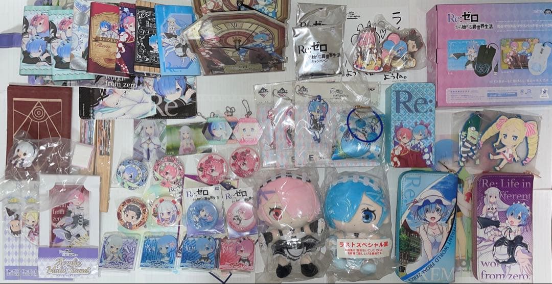 リゼロ 原神 etc グッズセット