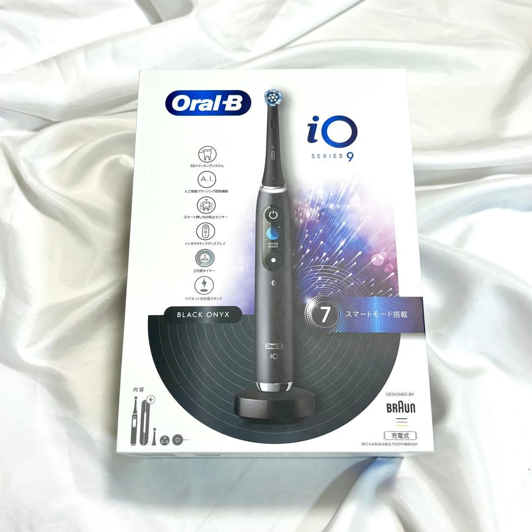 ブラウン オーラルB 電動歯ブラシ iO9 IOM92B22ACBK-1W