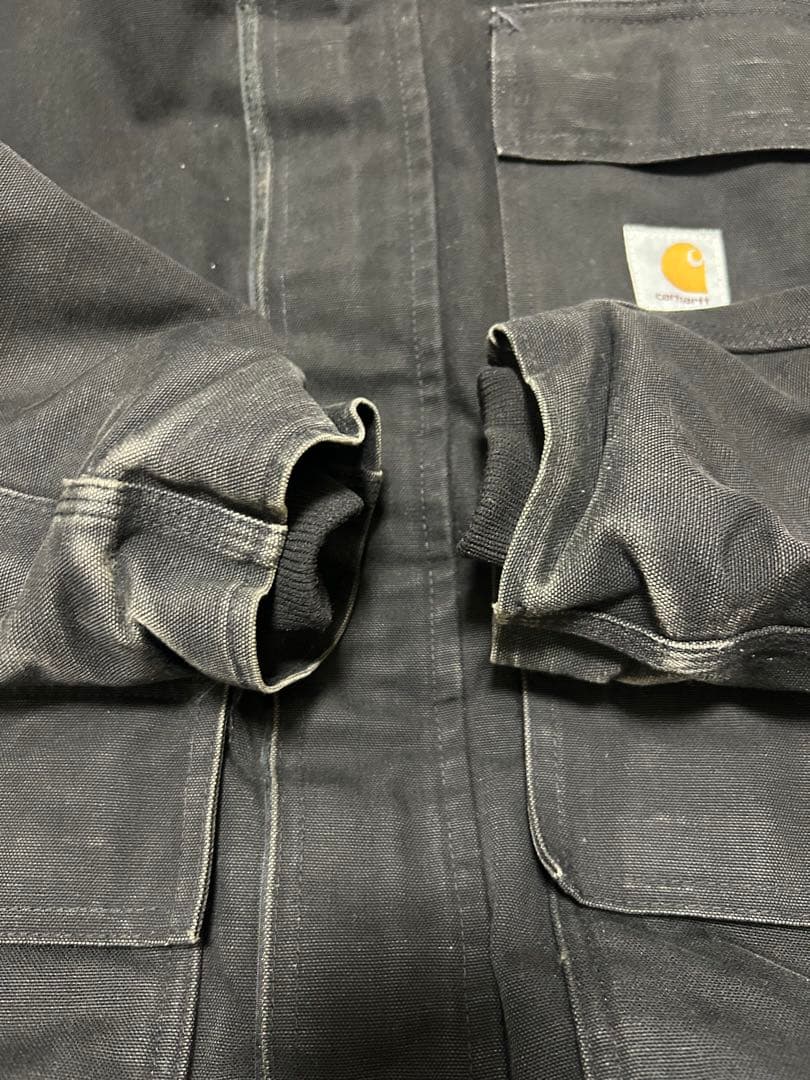 Carhartt ブラック フード付きジャケット M