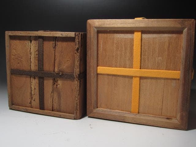 ★楽吉左衛門十代旦入　飴釉茶碗　福力　二重箱　表千家十二代惺斎の花押★x381