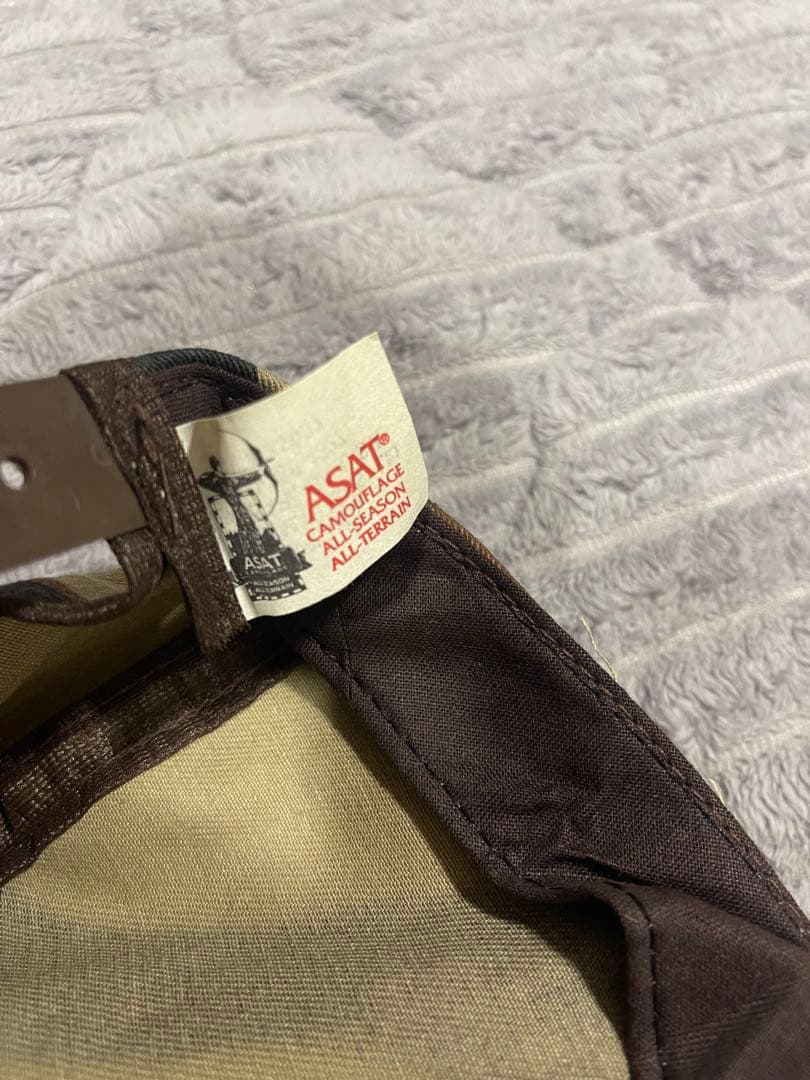 希少！！レア！！A.S.A.T. ８０年代　トライバルカモ　オールド　キャップ