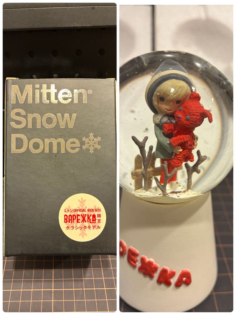 ミトン　オフィシャルウェブサイト限定　クラッシックモデル　スノードーム
