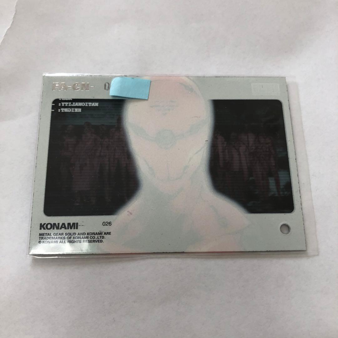 その他 L GEAR SOLID Trading Card #026 PIG