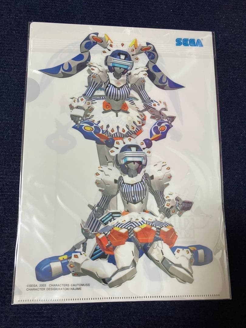 【非売品】電脳戦機バーチャロンマーズ SEGA A4 クリアファイル ②
