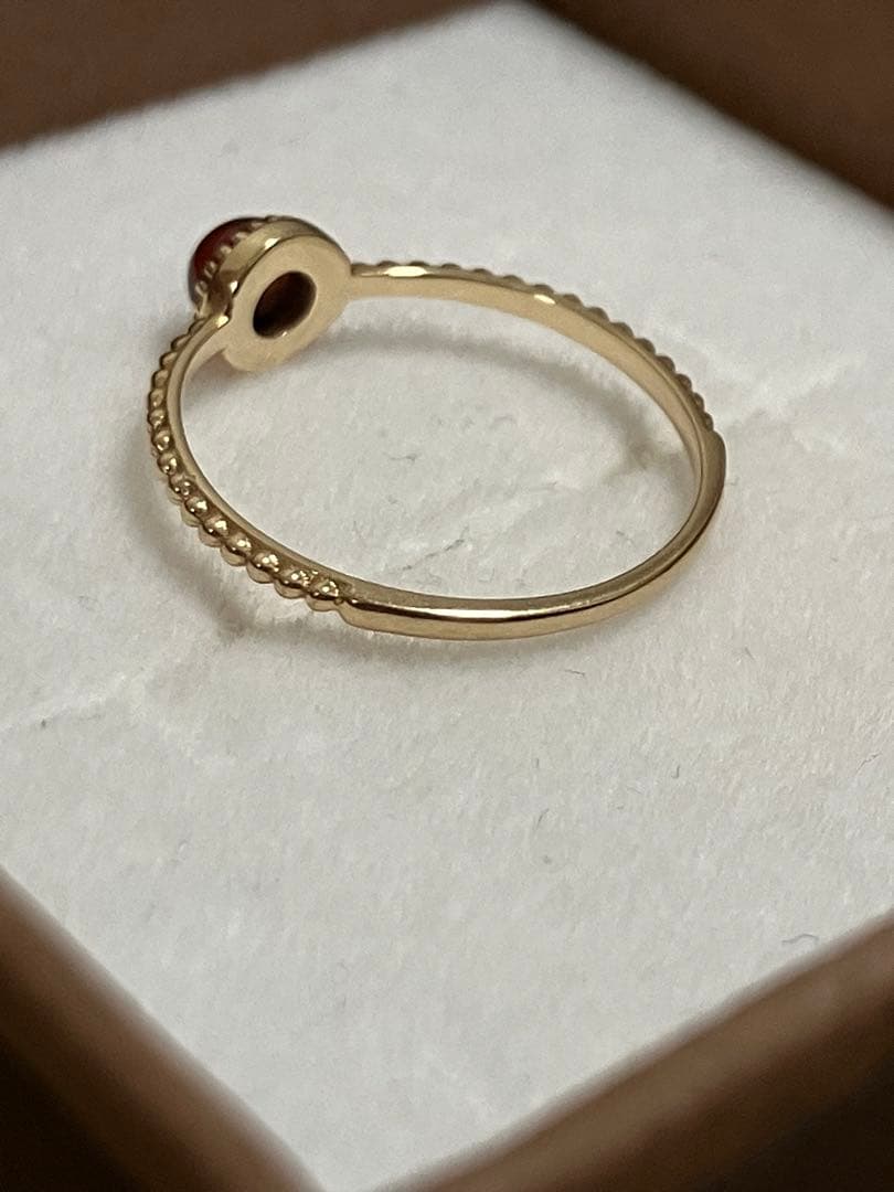 k10 ガーネット　リング