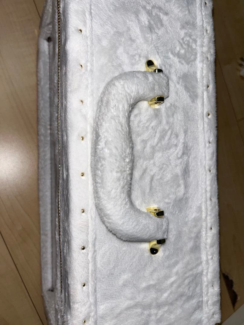 エンジェルドゥミセック　クリスマス限定　空箱　空瓶 白 ホワイト 金