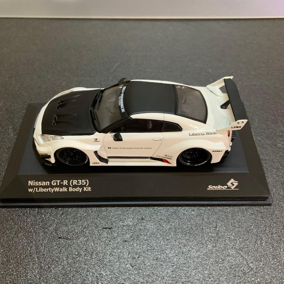 773 ソリド リバティウォーク R35 GTR 1/43ダイキャスト ミニカー
