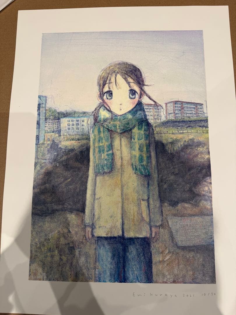 くらやえみ Changing Sceneries, 2021 版画 サイン入り