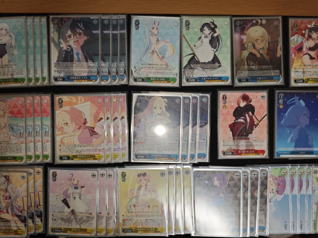 ヴァイスシュヴァルツ　ブルーアーカイブ　デッキ　門枝　8枝　パーツ付属