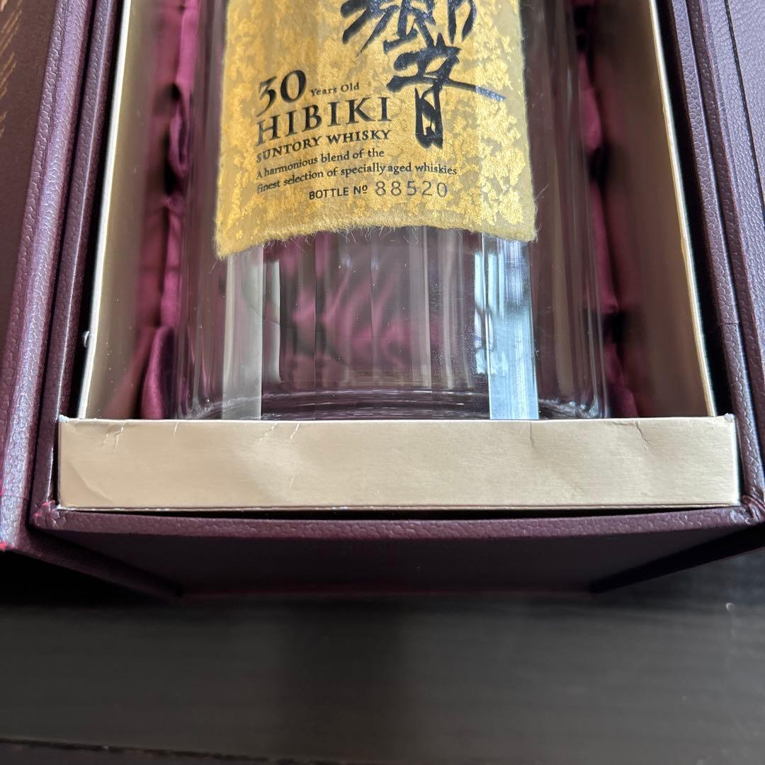 【未洗浄空瓶•化粧箱】Hibiki 響30年 ウイスキー