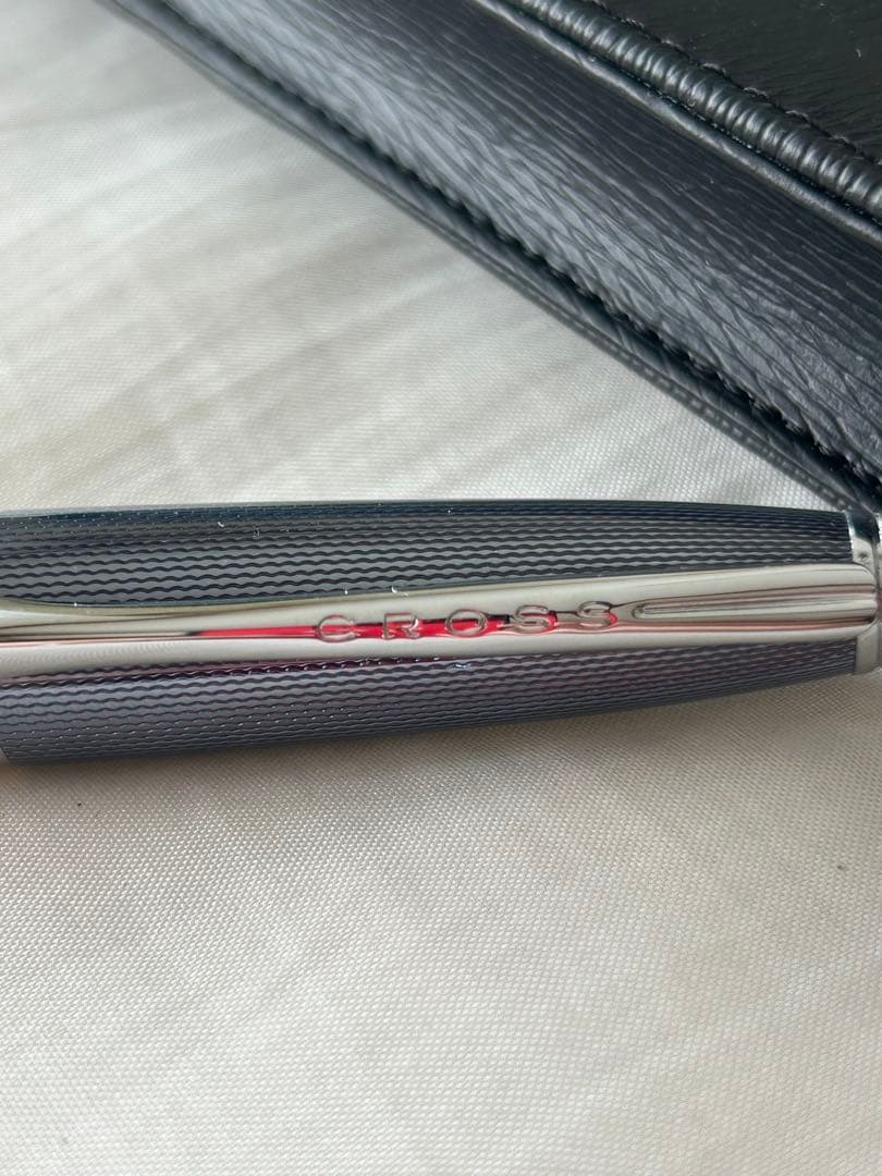 CROSS アポジー ボールペン（フロスティスティール）美品