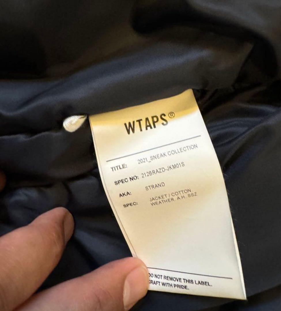 ジャケット・アウター WTAPS SSZ STRAND JACKET COTTON WEATHER