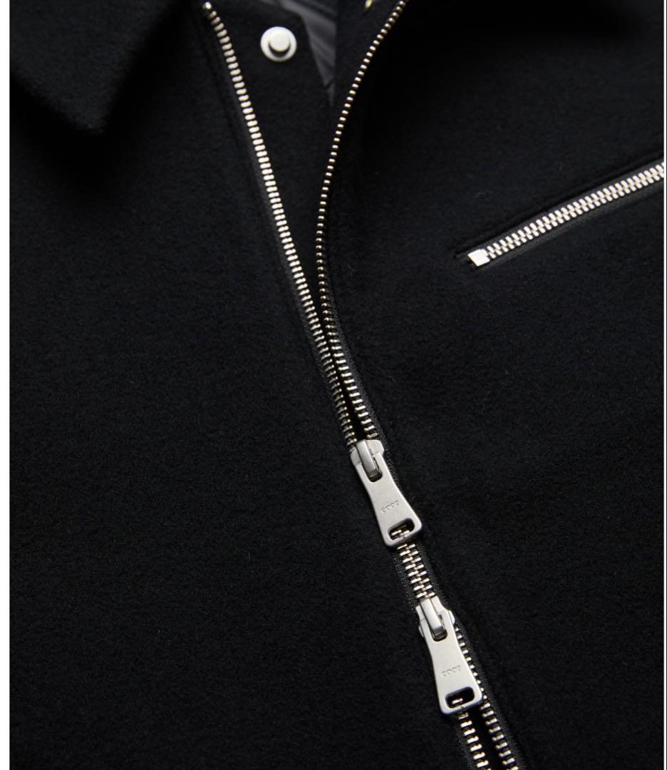 ジャケット・アウター COOR 2025AW Double-faced wool zip jacket