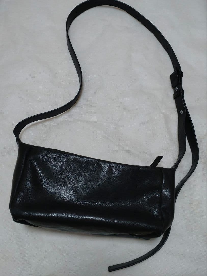 ear PAPILLONNER ボックスミニショルダーバッグ　ブラック