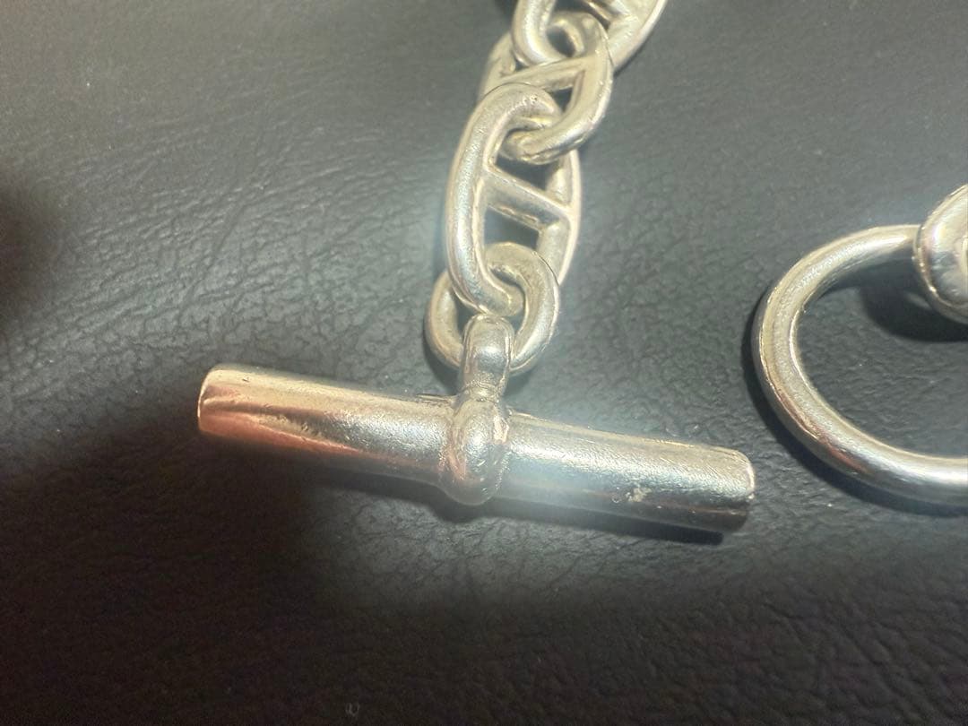 エルメス シェーヌ・ダンクル オマージュ　シルバー ブレスレット❗️SV925製